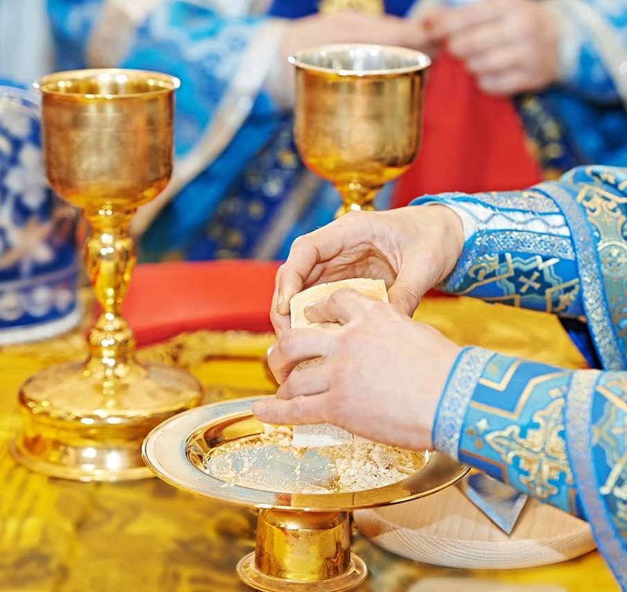 greek orthodox communion