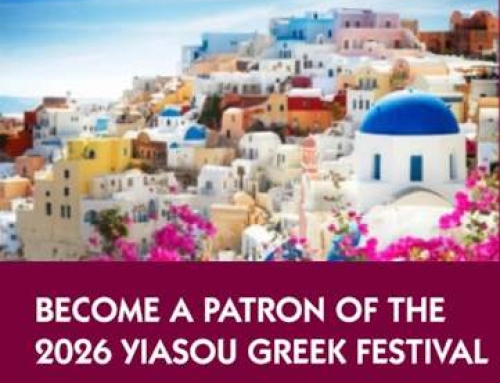 2026 Yiasou Greek Festival – Become a Partron