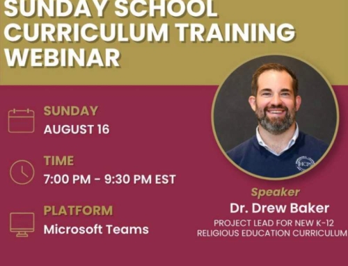 Sunday School Curriculum Webinar