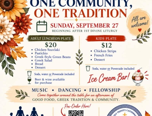 Folk Dance Ministry Luncheon – Sep 27